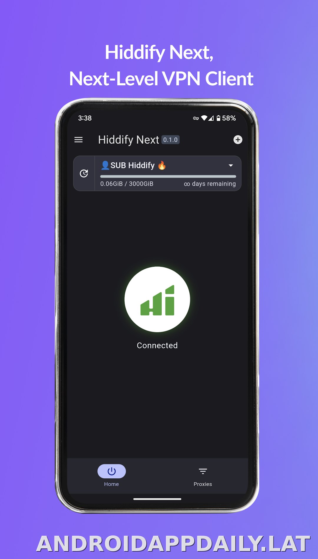 Hiddify скриншот 1